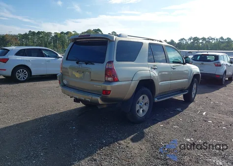 2004 Toyota 4Runner Limited V6 из США, поврежденный, VIN JTEBU17R048027998